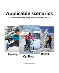 Outdoor Winter Gloves, Touchscreen Andwindproof Full-Finger Gloves for Sports, Travel,And Daily Activities,Men'S and Women'S Fleece Gloves