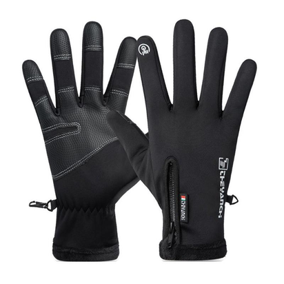 Outdoor Winter Gloves, Touchscreen Andwindproof Full-Finger Gloves for Sports, Travel,And Daily Activities,Men'S and Women'S Fleece Gloves